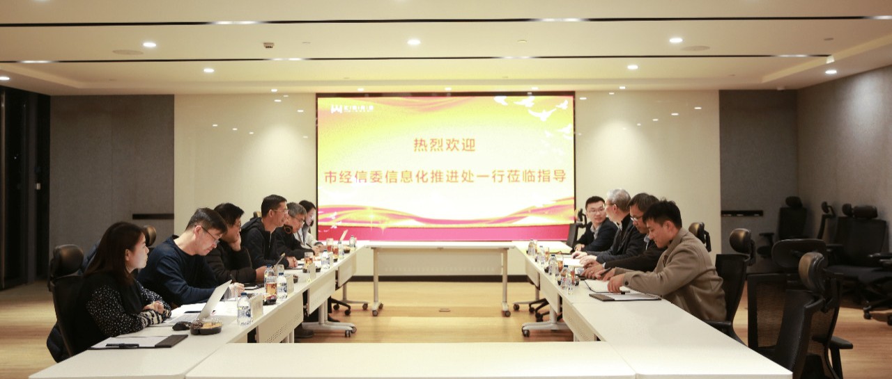 上海市经信委信息化推进处莅临尊老凯时人生就是博科技调研指导